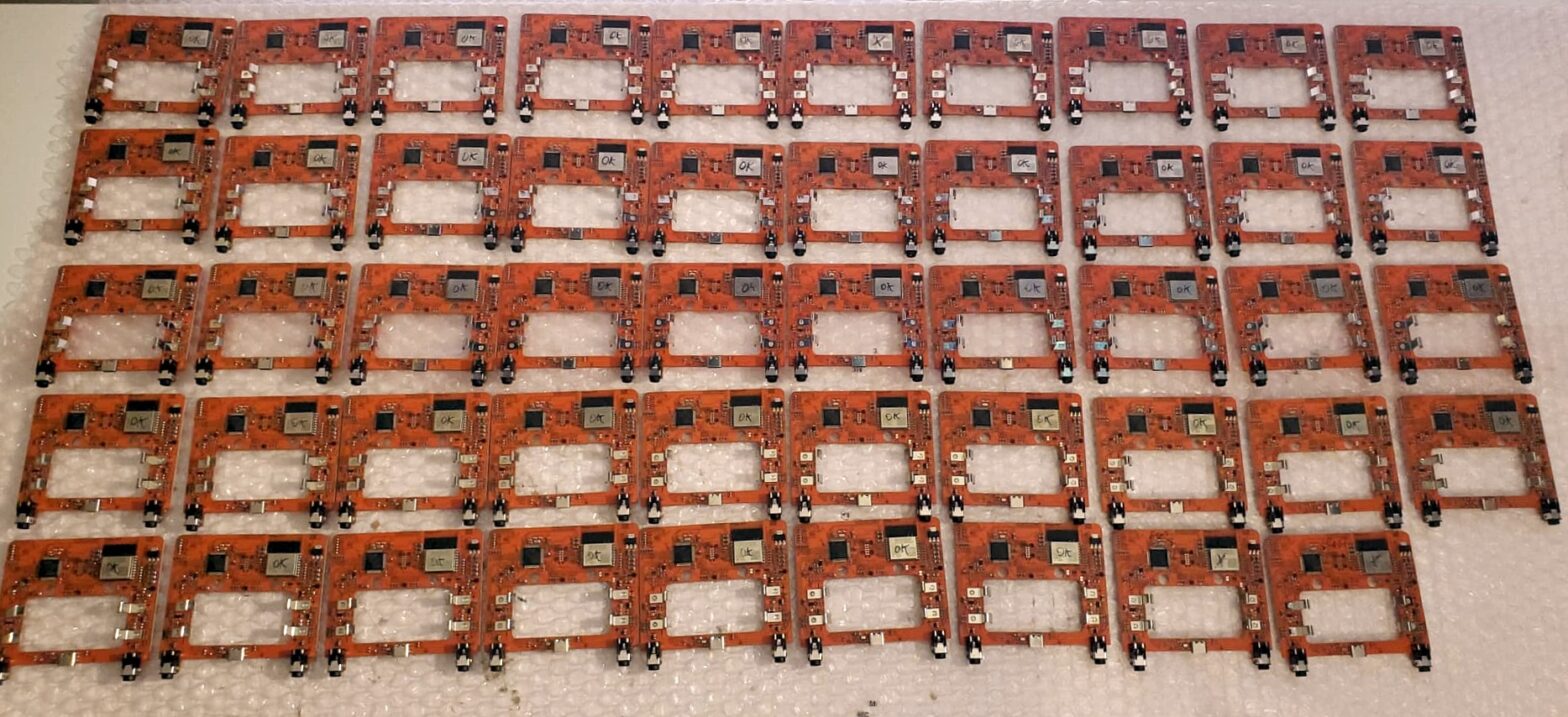 49 Pickup production boards.