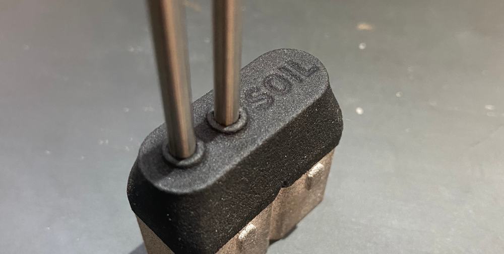An MJF-printed part