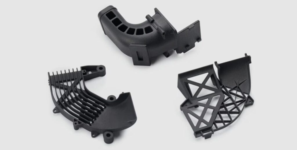example Multi Jet Fusion production parts